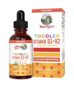 MaryRuth's Kvapky vitamínu D3+K2 pre batoľatá bez príchute 30 ml