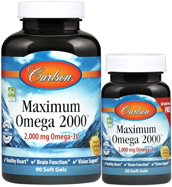 Maximum Omega 2000 - 90 + 30 mäkkých kapsúl