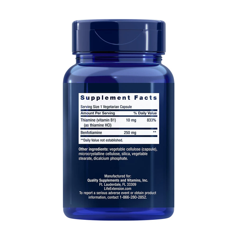 Mega Benfotiamín, 250 mg - 120 kapsúl – Obrázok 5