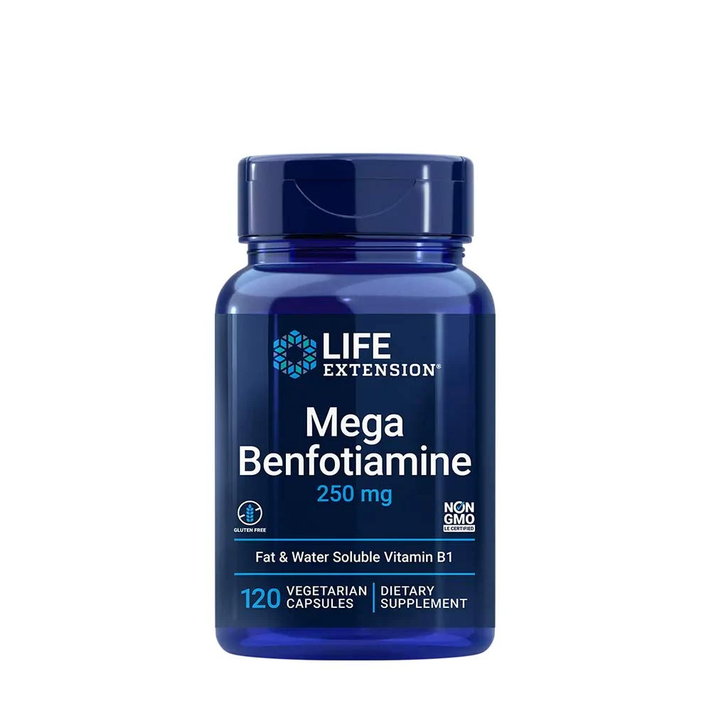 Mega Benfotiamín, 250 mg - 120 kapsúl