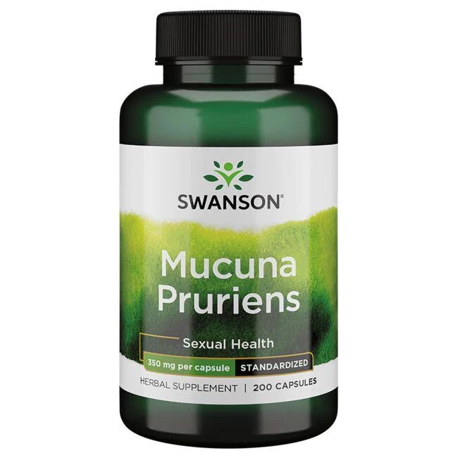Mucuna Pruriens, 350 mg - 200 kapsúl