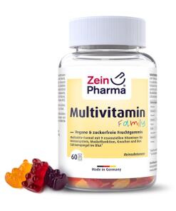 Multivitamín pre rodinu - 60 žuvacích tabliet