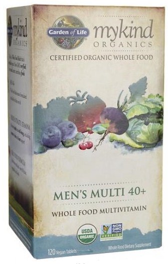 Mykind Organics Multivitamín pre mužov 40+
