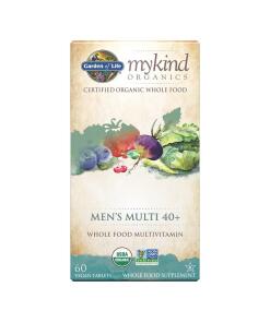 Mykind Organics Multivitamín pre mužov 40+ - 60 vegánskych tabliet