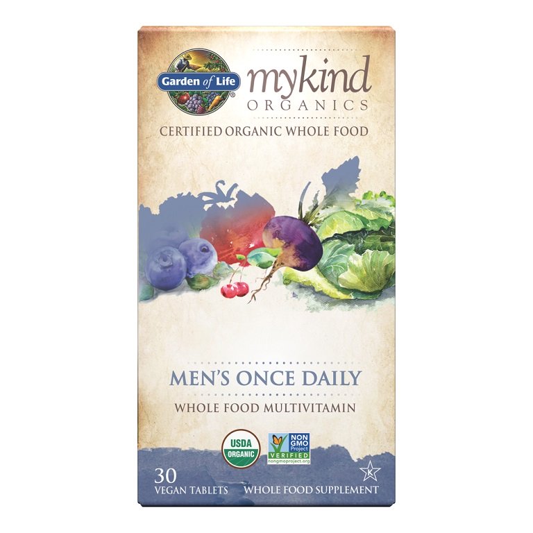 Mykind Organics Muži Once Daily - 30 vegánskych tabliet