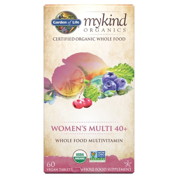 Mykind Organics Multivitamín pre ženy nad 40 rokov - 60 vegánskych tabliet