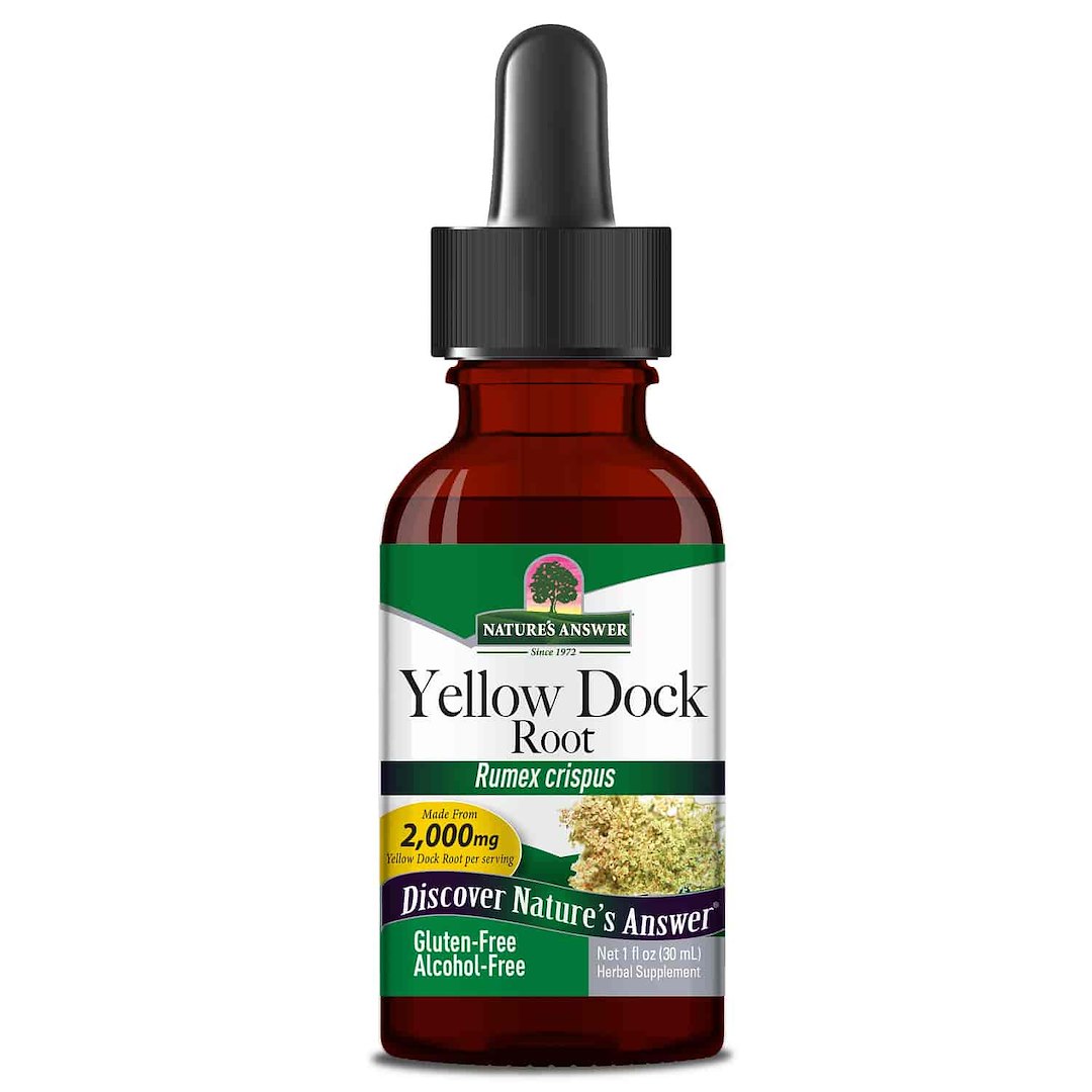 Nature's Answer - NATURE'S ANSWER Yellow Dock Root (30 ml / 1 fl. oz.)