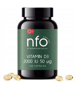 NFO - NFO Vitamín D3 2000 IU (100 kapsúl)