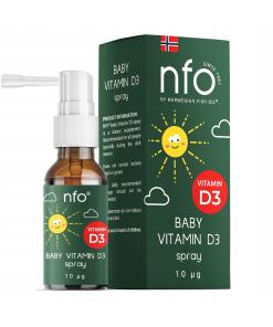 NFO - NFO Vitamín D3 Baby sprej (20 ml)