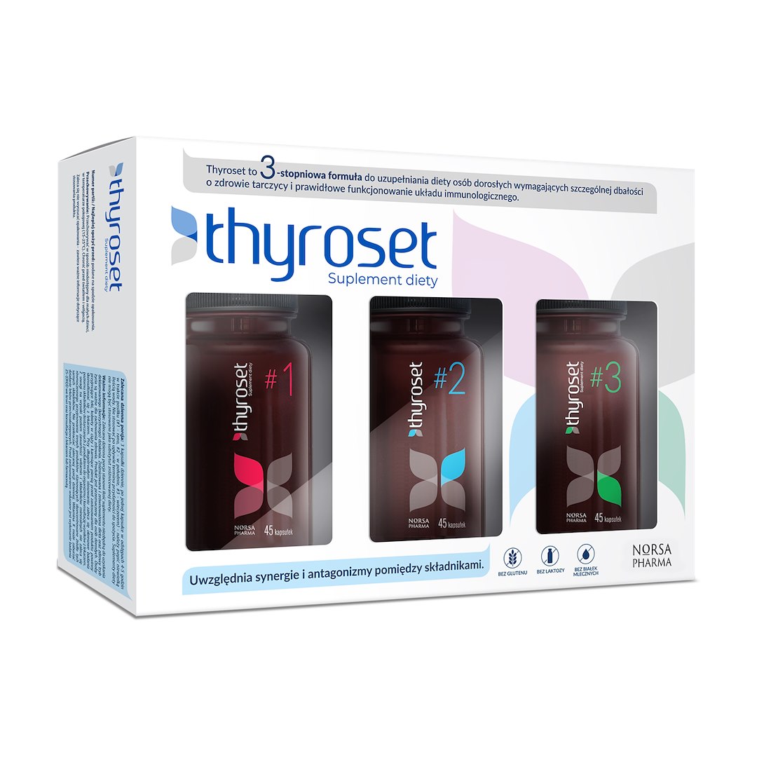 Norsa Pharma - NORSA PHARMA Thyroset (135 kaps.)