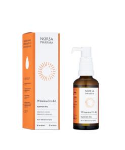 Norsa Pharma - NORSA PHARMA Vitamin D3 +K2 from chickpeas (50 ml / 1,69 fl. oz.)
