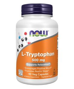 NOW Foods - L-Tryptofán, 500 mg (90 vcaps)
