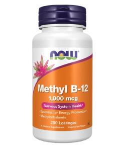 NOW Foods - NOW FOODS Metyl B-12, 1000 mcg (250 tabliet)