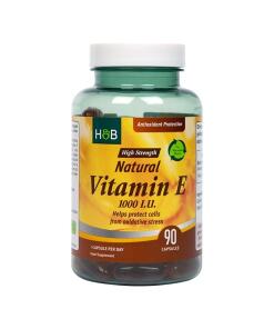 Prírodný vitamín E, 1000 IU - 90 kapsúl