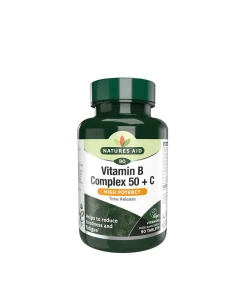 Natures Aid - Komplex B-50 + C (30 tabliet)