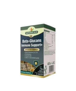 Natures Aid - Natures Aid Beta-Glukány na podporu imunity+ (30 tabliet)