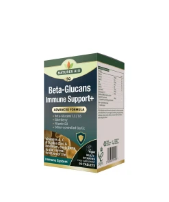 Natures Aid - Natures Aid Beta-Glukány na podporu imunity+ (90 tabliet)