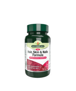 Natures Aid - Formula pre vlasy, pokožku a nechty (30 tabliet)