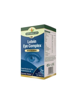 Natures Aid - Komplex pre oči s luteínom (30 tabliet)