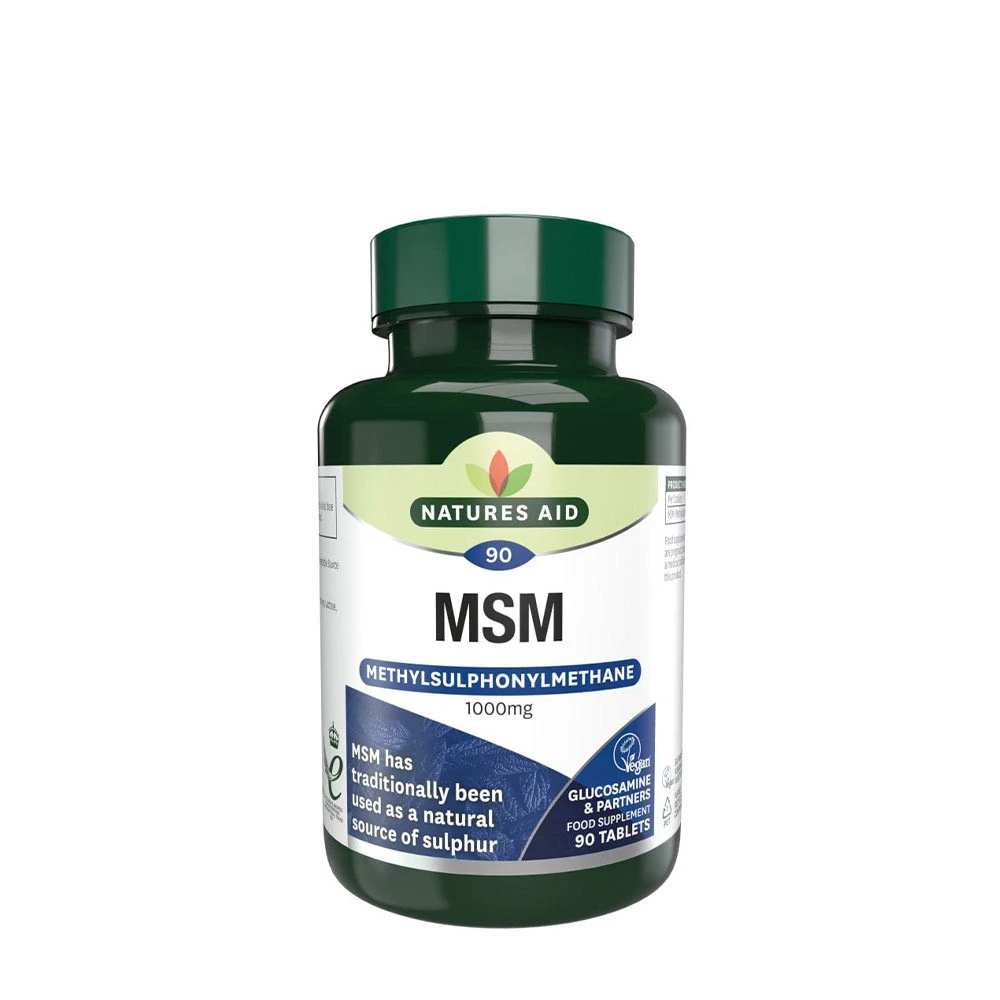 Natures Aid - MSM 1000 mg (90 tabliet)