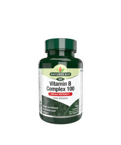 Natures Aid - Vitamínový komplex B 100 (60 tabliet)