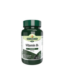 Natures Aid - Vitamín B1 100 mg (90 tabliet) od Natures Aid