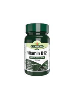 Natures Aid - Vitamín B12 od Natures Aid (90 tabliet)