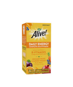 Nature's Way - Alive!® Denná energia Kompletný multivitamín (60 tabliet)