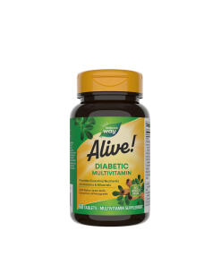 Nature's Way - Alive!® Multivitamín pre diabetikov (60 tabliet)