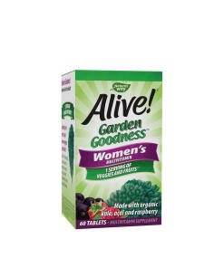Nature's Way - Alive!® Záhradná Dobrota pre Ženy (60 tabliet)