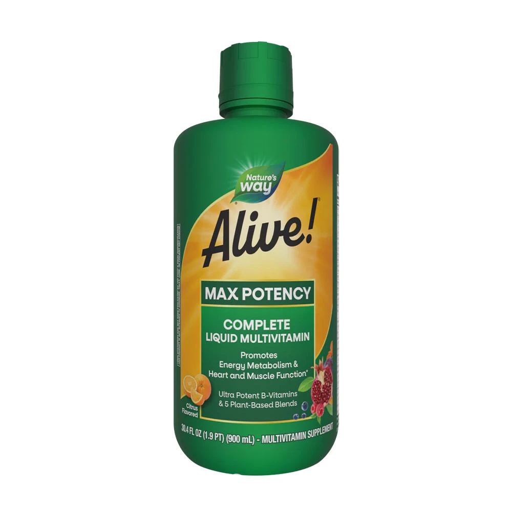 Nature's Way Alive!® Multivitamín s maximálnou účinnosťou vo forme tekutiny (900 ml)