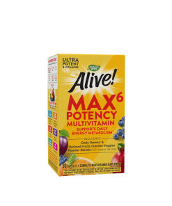 Nature's Way - Alive!® Max6 Maximálna potencia Denný multivitamín (90 kapsúl)