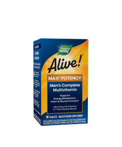 Nature's Way - Alive!® Max3 Denný multivitamín pre mužov (90 tabliet)