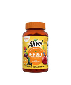 Nature's Way - Alive!® Premium Imunitné Želé (90 želé, čerešňa a hrozno)