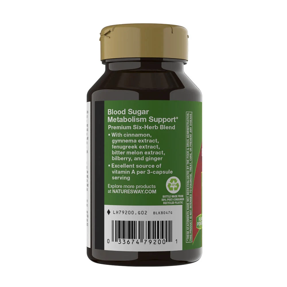 Nature's Way - Správca hladiny cukru v krvi (90 kapsúl) – Obrázok 5