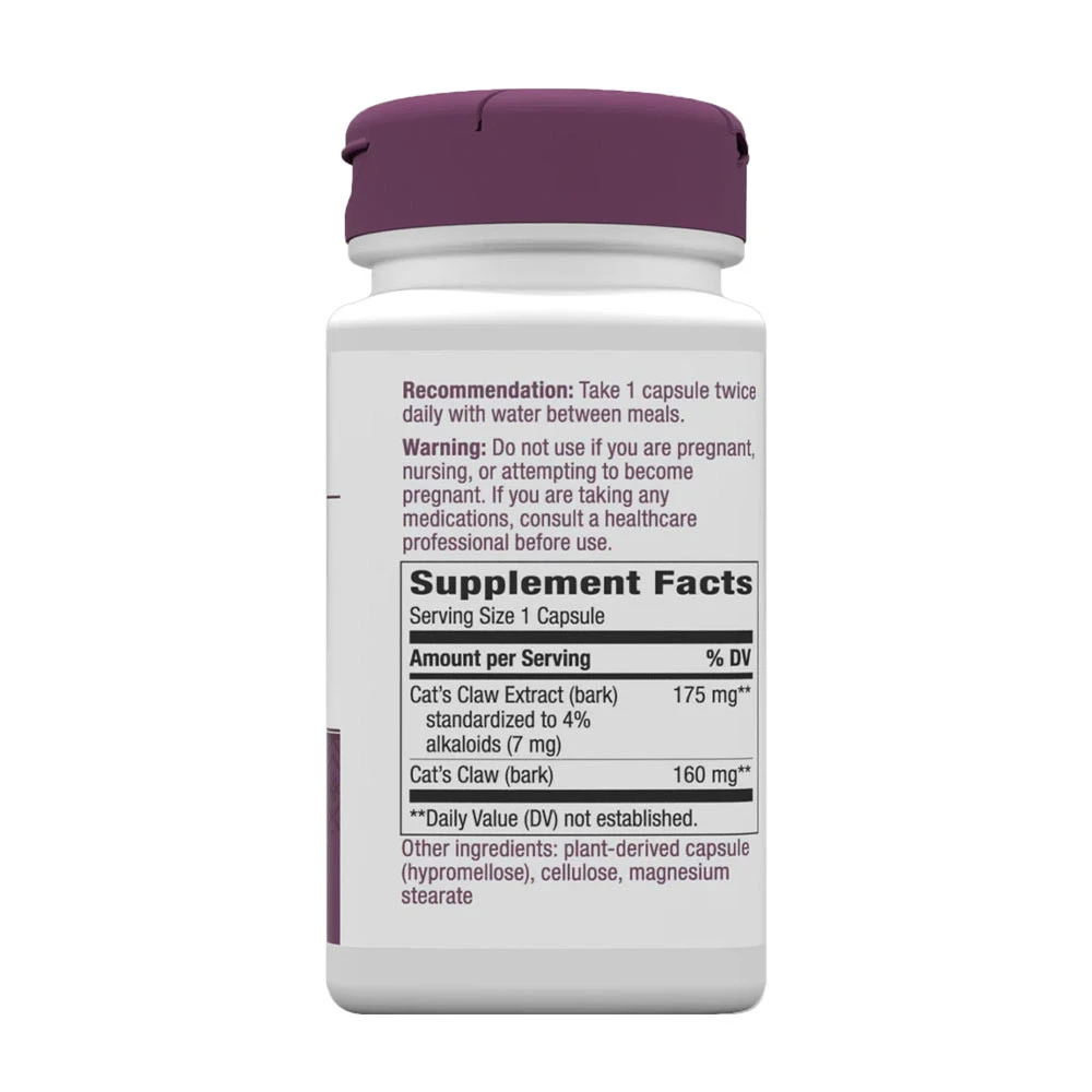 Nature's Way - Cat's Claw Premium Extract (60 kapsúl) – Obrázok 2