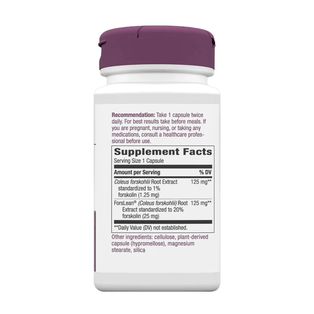 Nature's Way Forskohlii (60 kapsúl) – Obrázok 2