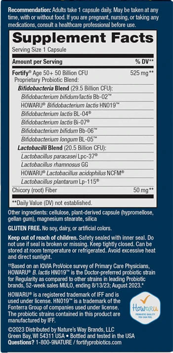 Nature's Way Fortify Age 50+ (30 kapsúl) – Obrázok 7