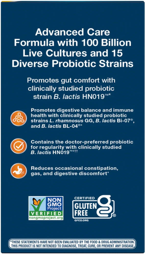 Natures Way - Natures Way Fortify® Optima® 100 miliárd probiotík (30 kapsúl) – Obrázok 3