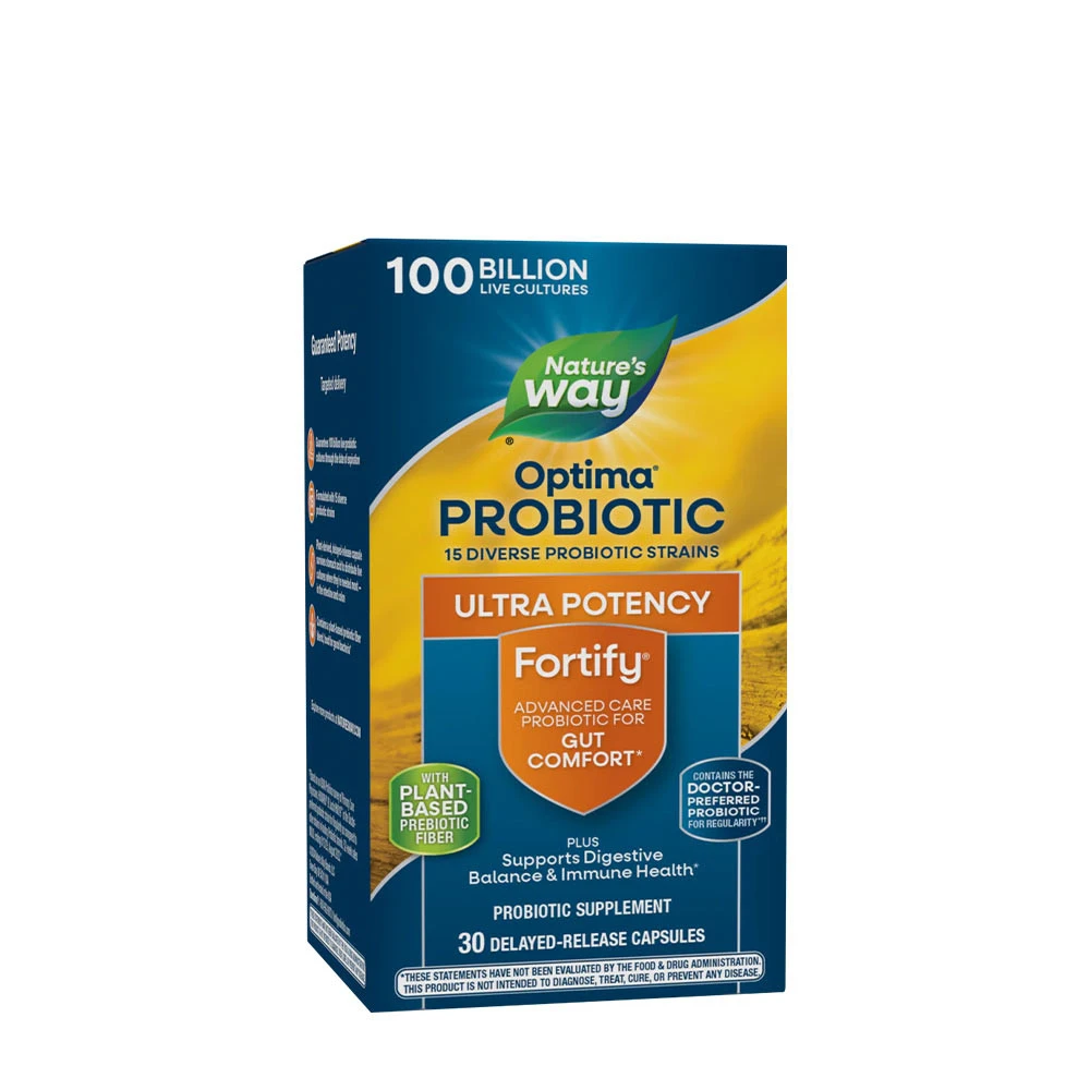 Natures Way - Natures Way Fortify® Optima® 100 miliárd probiotík (30 kapsúl)