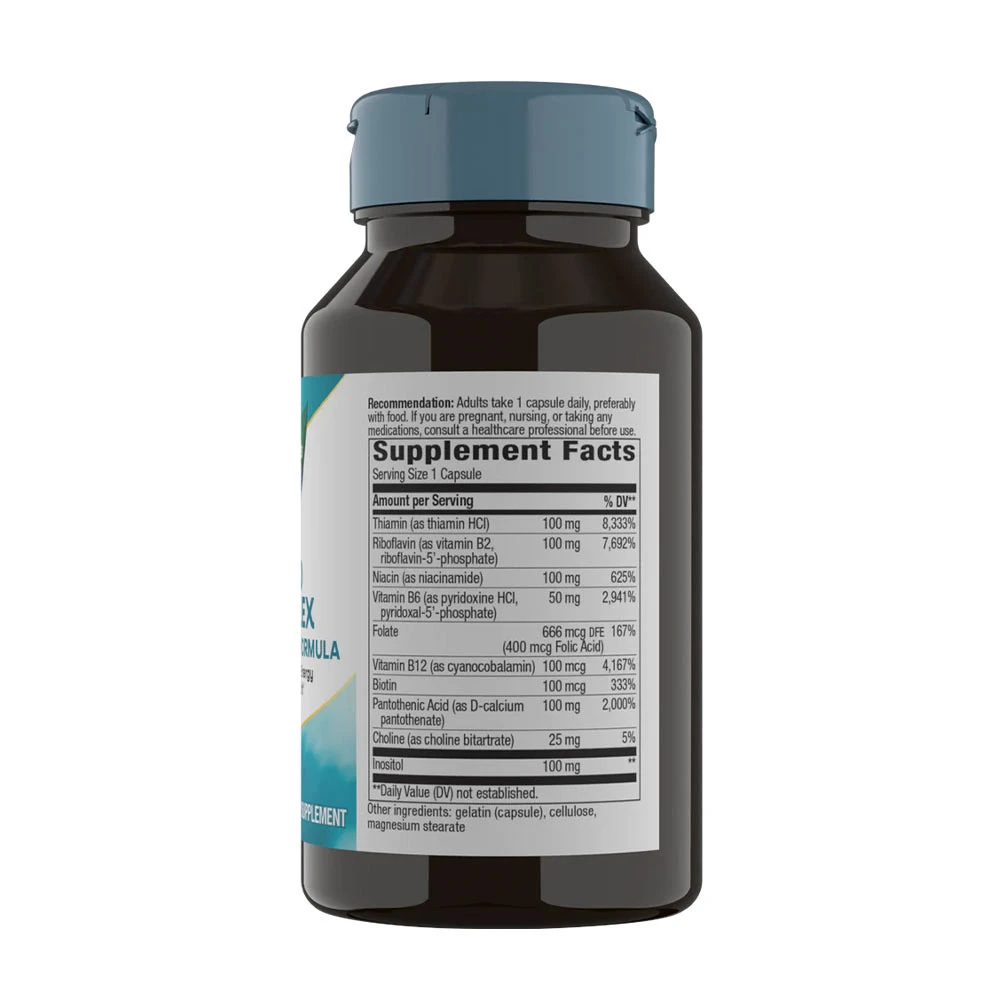 Nature's Way - Komplex vitamínu B-100 (60 kapsúl) – Obrázok 7