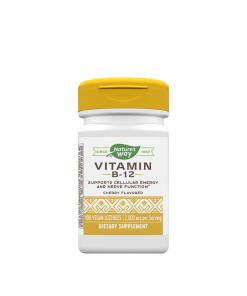 Nature's Way - Vitamín B12 od Nature's Way (100 pastiliek, čerešňové)