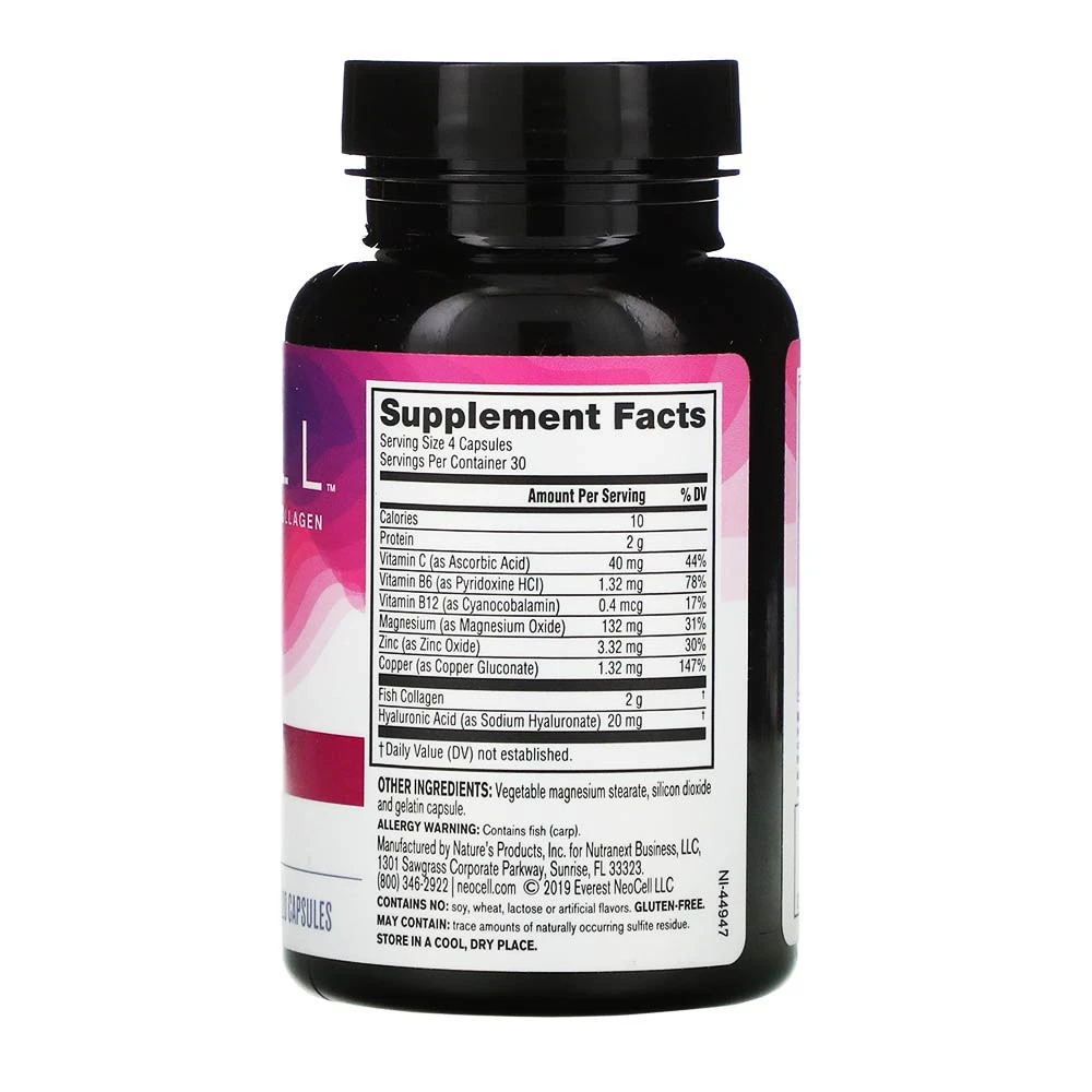 Morský kolagén - 120 kapsúl – Obrázok 2