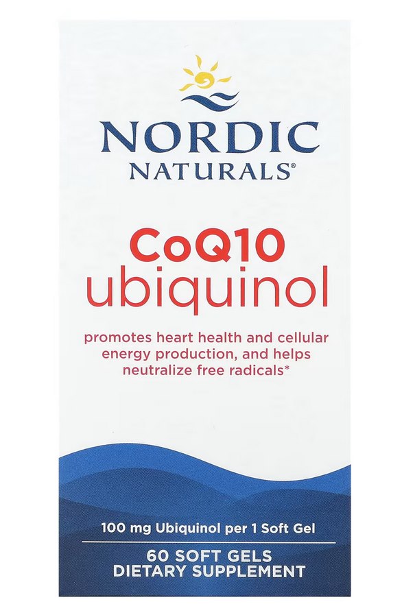 Nordisk CoQ10 Ubiquinol, 100 mg - 60 mäkkkých kapsúl