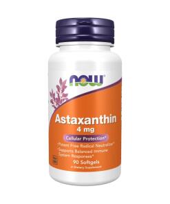 NOW - Now Foods - Astaxantín 4 mg (90 mäkkých kapsúl)