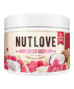 Nutlove, Biela Čokoláda Maliny - 500g