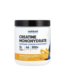 Nutricost - Kreatín monohydrát v prášku (300 g, ananás mango)