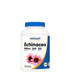 Nutricost - Echinacea 800 mg (240 kapsúl)