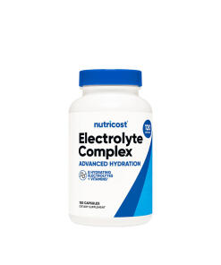 Nutricost - Komplex elektrolytov 900 mg (120 kapsúl)