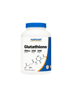 Nutricost - Glutatión 500 mg (240 kapsúl)